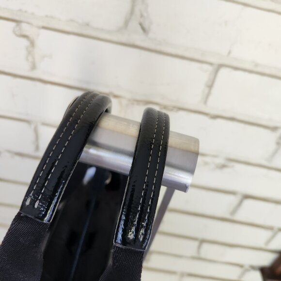 Euc Coach Kyra Signature Black Satchel Handbag Purse - Picture 6 of 13